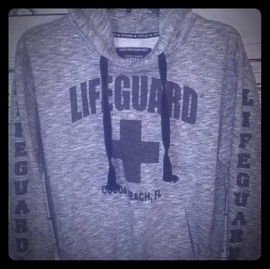 Womens lifeguard hoodie sweatshirt